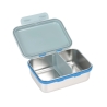 Boîte à gouter inox  - Sunny Explorer vert/bleu