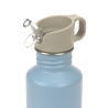Gourde inox - Pattern Party bleu/vert