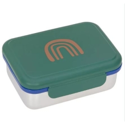 Boite à tartines en inox - Little gang Rainbow green