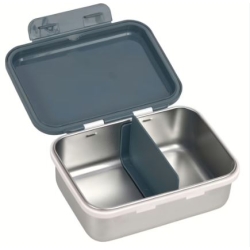 Boite à tartines en inox - Little gang Rainbow green