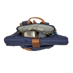 Little Gang -  Sac à dos moyen Rolltop Bleu