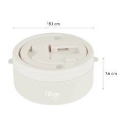 Citron - Thermos repas 400 ml Noir