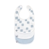 Pack de 3 bavoirs - Happy Fruits bleu clair