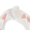 Pack de 3 bavoirs - Happy Fruits rose