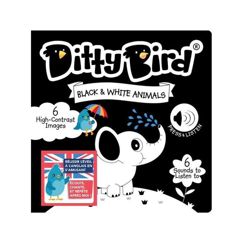 Ditty Bird - Black and white animals