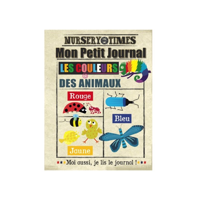 Livre qui crépite - Les couleurs