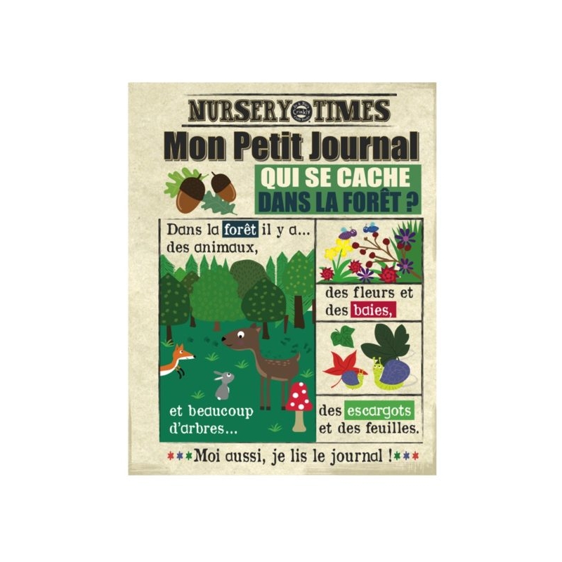Livre qui crépite - Dans la forêt