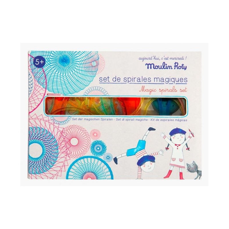 Aujourd'hui c'est mercredi - Set de spirales magiques