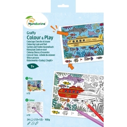 Graffy colour and play - Cherche et trouve Mer