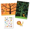 Créer avec des stickers - Chat perché