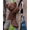 Histoire d'Ours - Sac doudou Ours marron