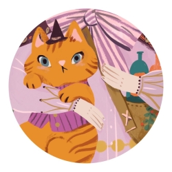 Puzzle maxi géant - Lily la sorcière