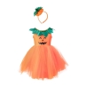 Déguisement - Robe tutu citrouille 5/6 ans