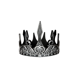 Couronne de roi latex noir