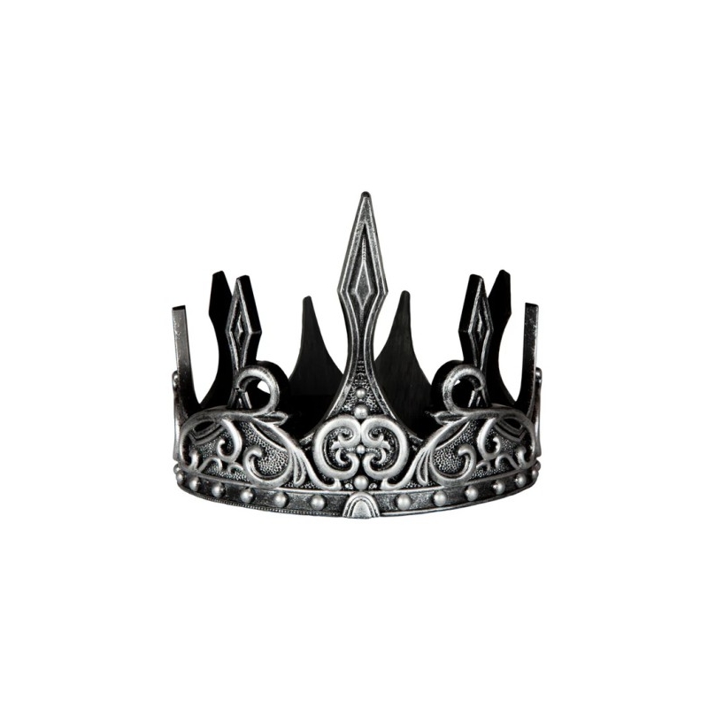 Couronne de roi latex noir