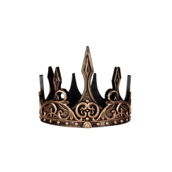 Couronne de roi latex doré