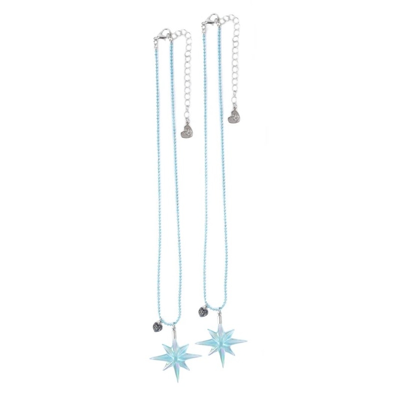 Colliers étoile bleue BFF