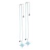 Colliers étoile bleue BFF