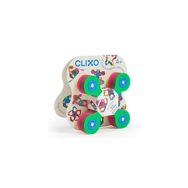 Clixo - Jeu de construction magnétique 9 pièces