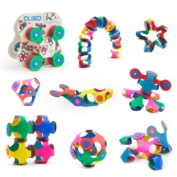 Clixo - Jeu de construction magnétique 9 pièces