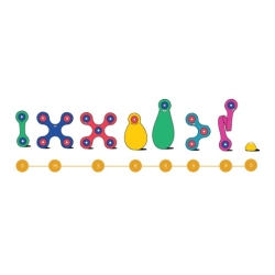 Clixo - Jeu de construction magnétique 42 pièces