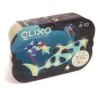 Clixo - Jeu de construction magnétique phosphorescent Océan 24 pièces