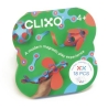 Clixo - Jeu de construction magnétique rouge/turquoise 18 pièces