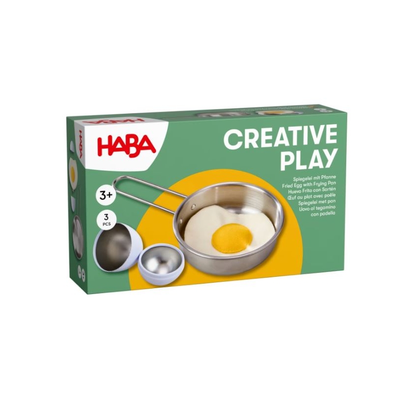Haba Creative Play - Oeuf au plat avec poêle