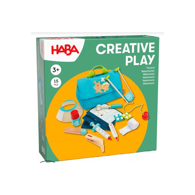 Haba Creative Play - Kit vétérinaire