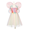 Déguisement - Robe et ailes Flora 5/7 ans