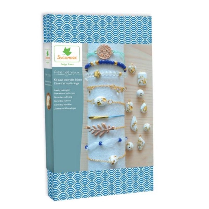 Atelier de bijoux - Créer des bijoux en ciment et multi-rangs