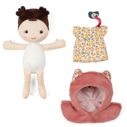Poupée Jeanne et porte-bébé