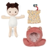 Poupée Jeanne et porte-bébé