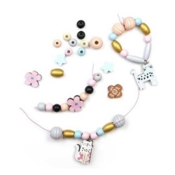 Atelier de bijoux - Coffret Chat, 210 perles