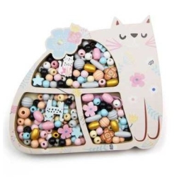 Atelier de bijoux - Coffret Chat, 210 perles
