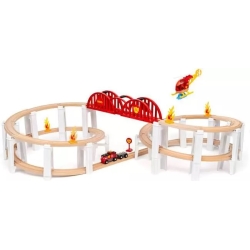 Circuit de train méga spirale