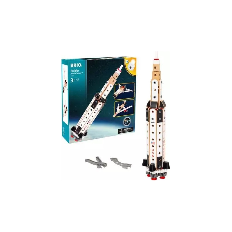 Builder - Coffret Apollo Saturn V 91 pièces