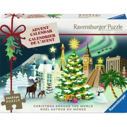 Calendier de l'avent puzzle - Noël autour du monde