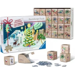 Calendier de l'avent puzzle - Noël autour du monde