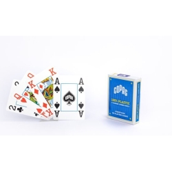 Jeu de cartes COPAG Jumbo bleue