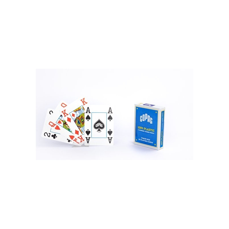 Jeu de cartes COPAG Jumbo bleue