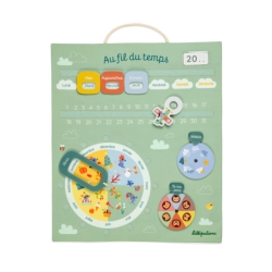 Au fil du temps - Calendrier en tissu