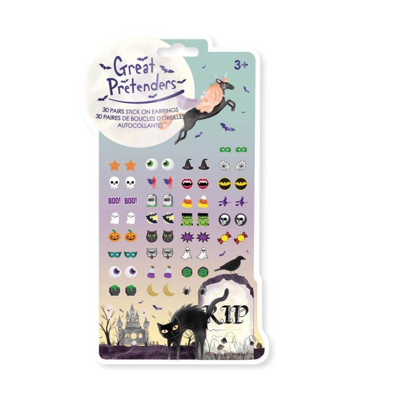 Boucles d'oreilles stickers - Halloween