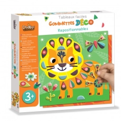 Gommettes repositionnables - Dans ma savane