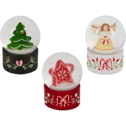 Mini boules de neige de Noël