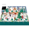 Calendrier de l'avent puzzle - Happy wintertime