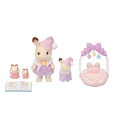 Sylvanian Families - Coucher soeurs lapin chocolat