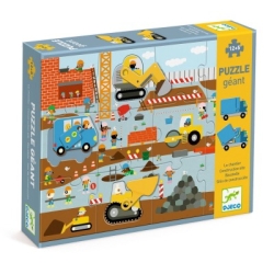 Puzzle géant - Le chantier 12pcs +5pcs
