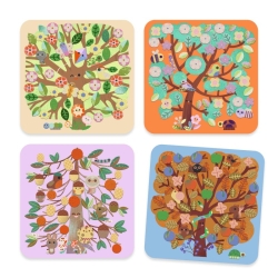 Tableaux de feutrine - La ronde des saisons