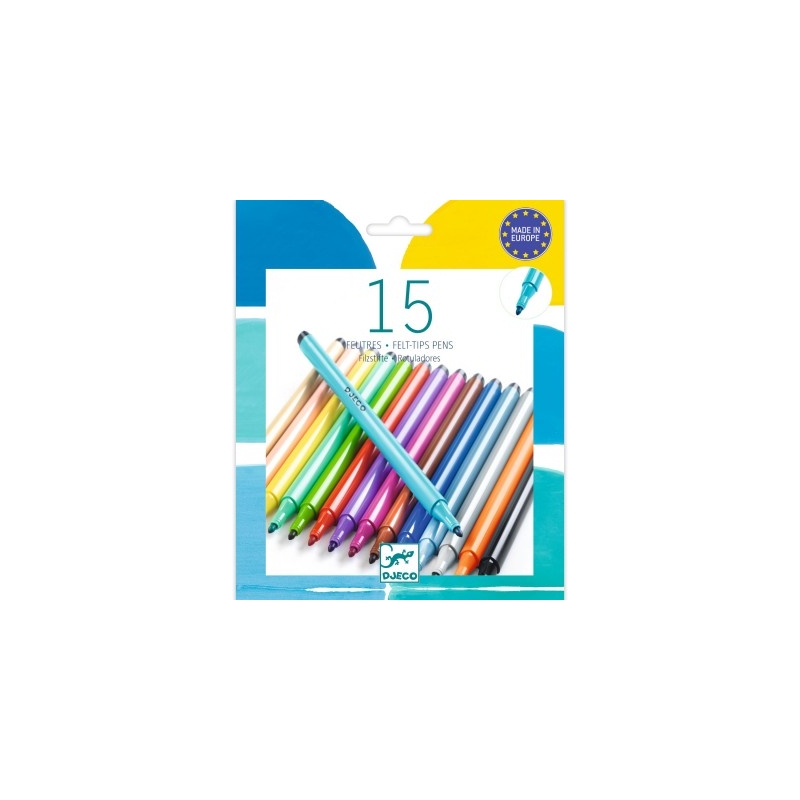 15  feutres Pacifique
